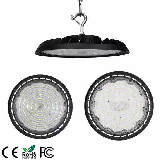 自社直販価格 5年保証 絶縁型ドライバー 150W 150lm/W UFO LED ハイベイライト